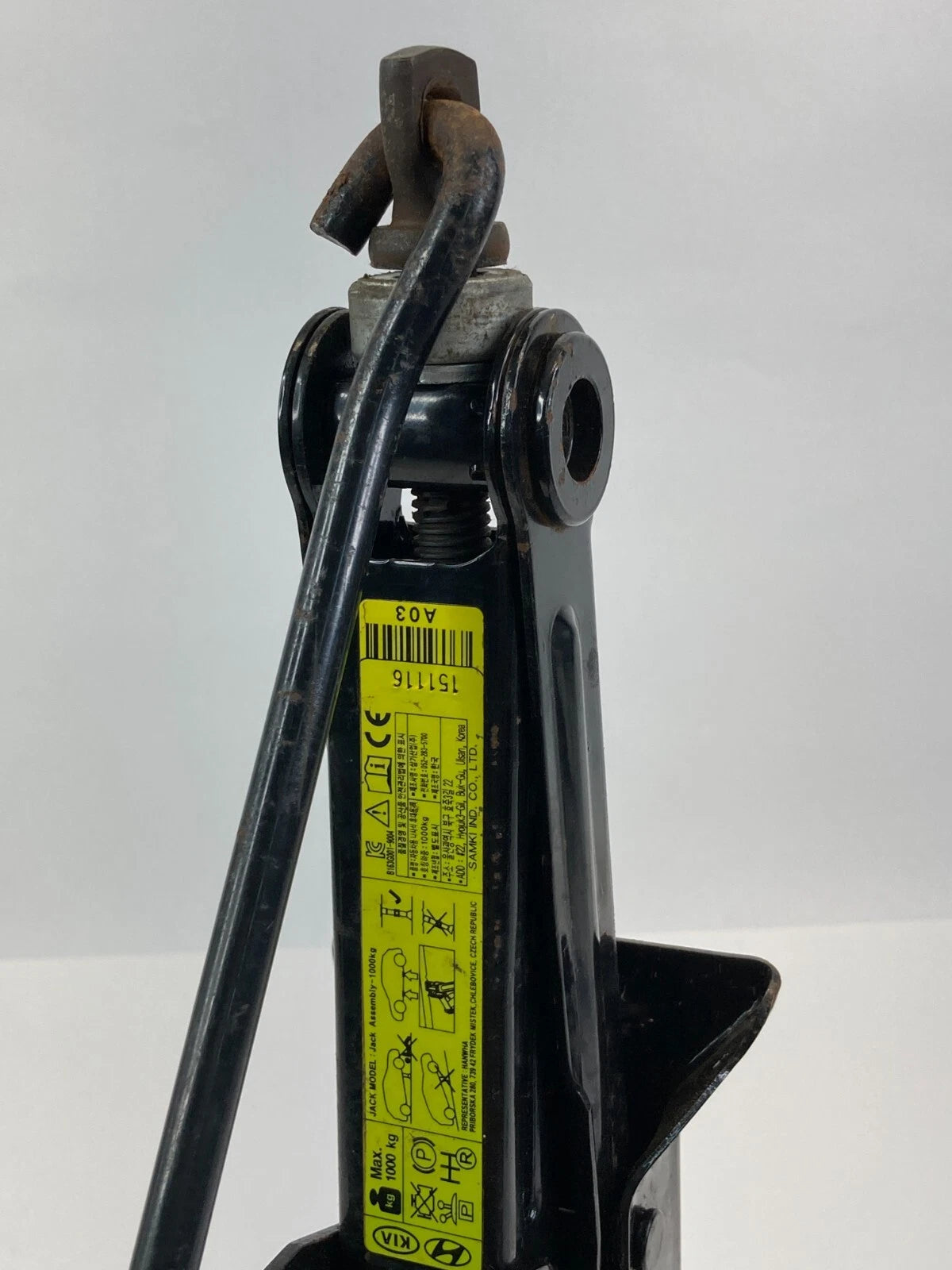 2003-2013 TOYOTA MATRIX COROLLA EMERGENCY SPARE TIRE LIFT JACK TOOL OEM