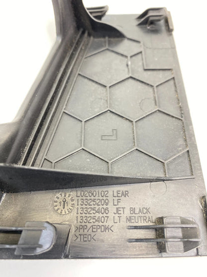 2011-2017 BUICK REGAL FRONT SIDE SEAT OUTER CUSHION FINISH ACCESS COVER 13325406