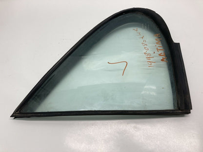 98-01 Nissan Altima Rear Left Door Vent Quarter Window Glass Trim 82273-9E000