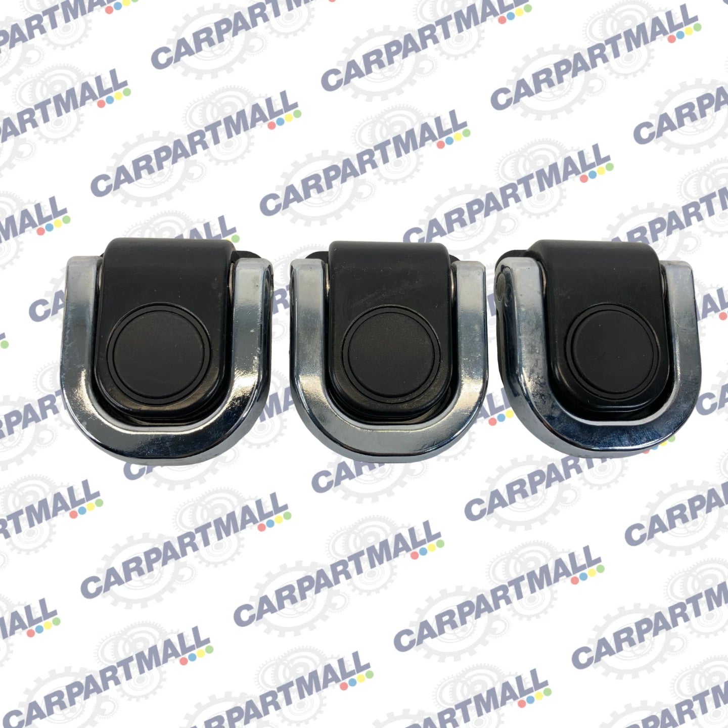 2004-2010 BMW X3 REAR TRUNK CARGO TIE DOWN RING HOOK HOLDER SET 3400537