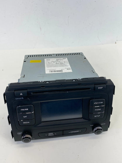 2015-2017 KIA SEDONA AM/FM RADIO RECEIVER CD DISC PLAYER 96160-A9000WAC OEM
