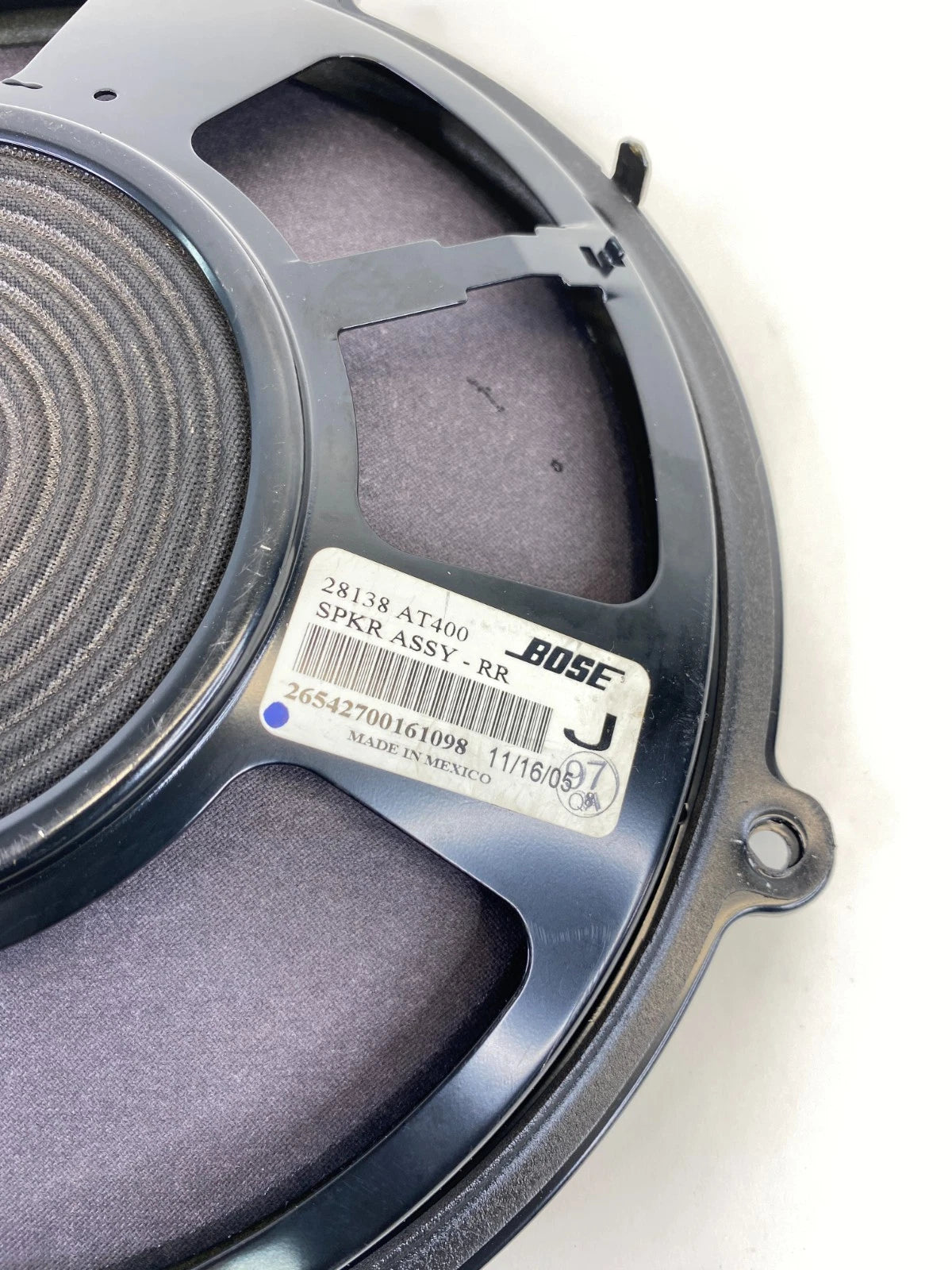 2006-2010 INFINITI M35 REAR BOSE SUBWOOFER SUB WOOFER SPEAKER 28138-AT400 OEM