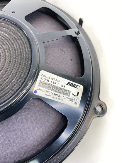 2006-2010 INFINITI M35 REAR BOSE SUBWOOFER SUB WOOFER SPEAKER 28138-AT400 OEM