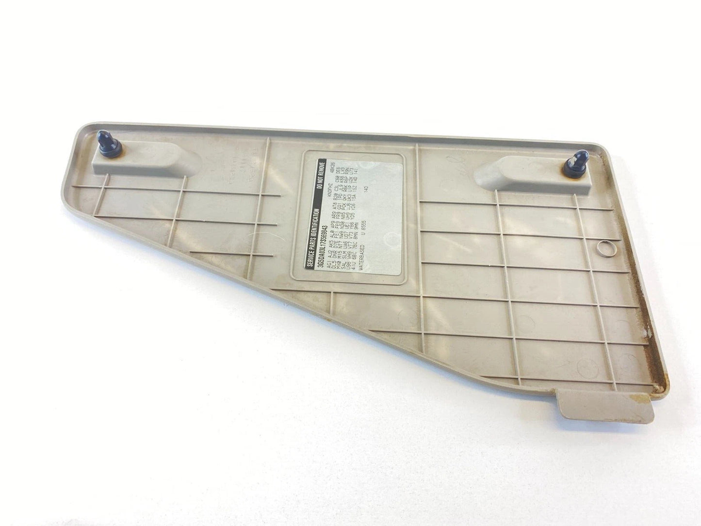 02-07 BUICK RENDEZVOUS REAR LEFT QUARTER PANEL INTERIOR STORAGE COVER 10431230