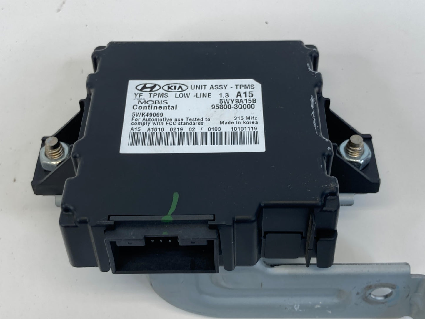 2011-2014 Hyundai Sonata TPMS Tire Pressure Monitor Control Module 95800-3Q000