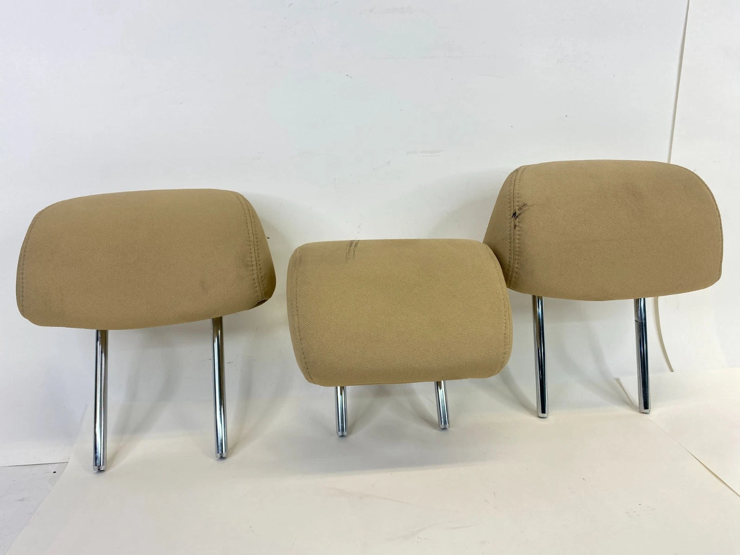 2011-2014 HYUNDAI SONATA REAR LEFT RIGHT & CENTER SEAT HEADREST HEAD REST SET 3