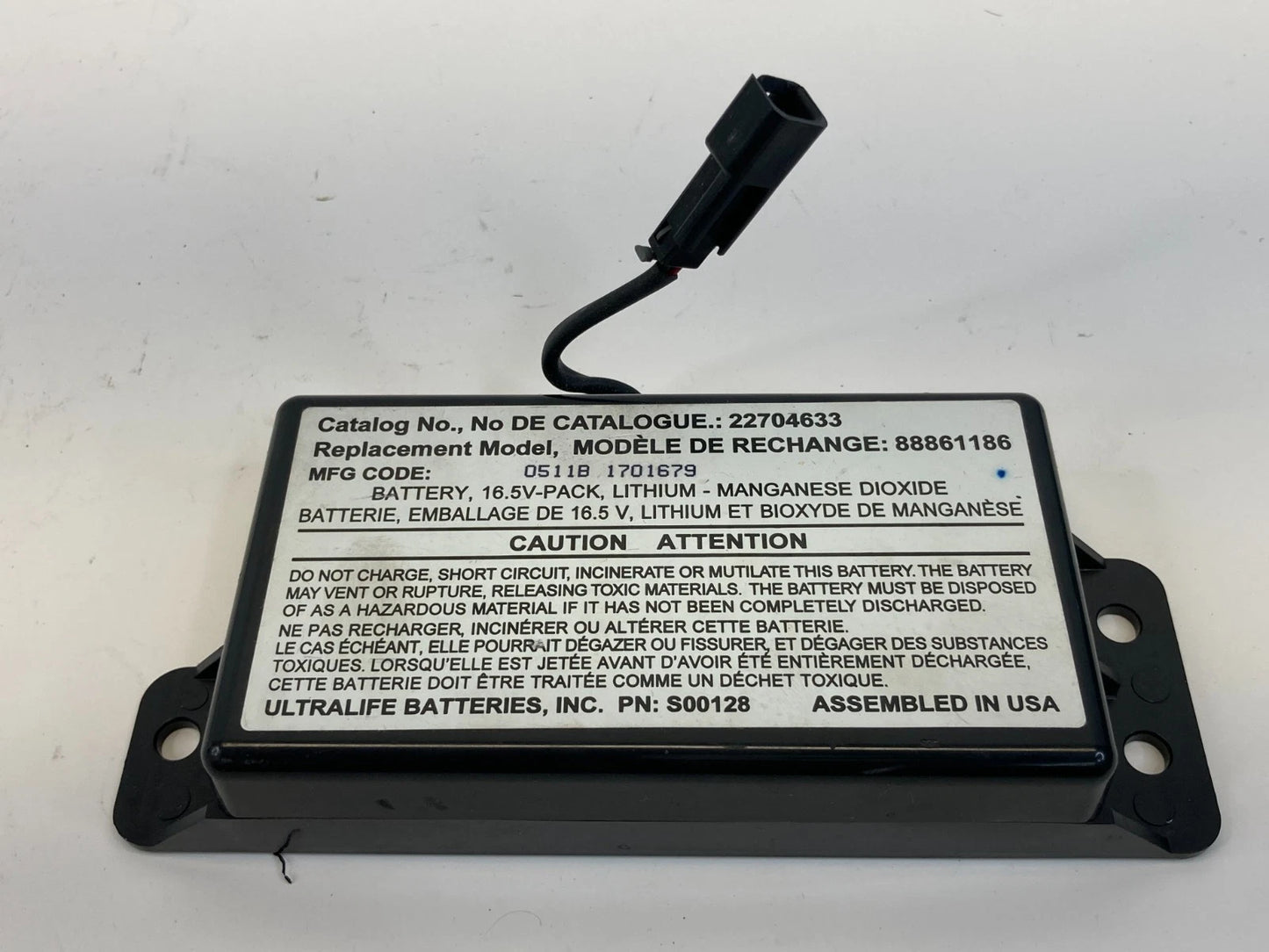 2010-2019 Buick LaCrosse Onstar Backup Battery Control Module Unit 22704633 OEM