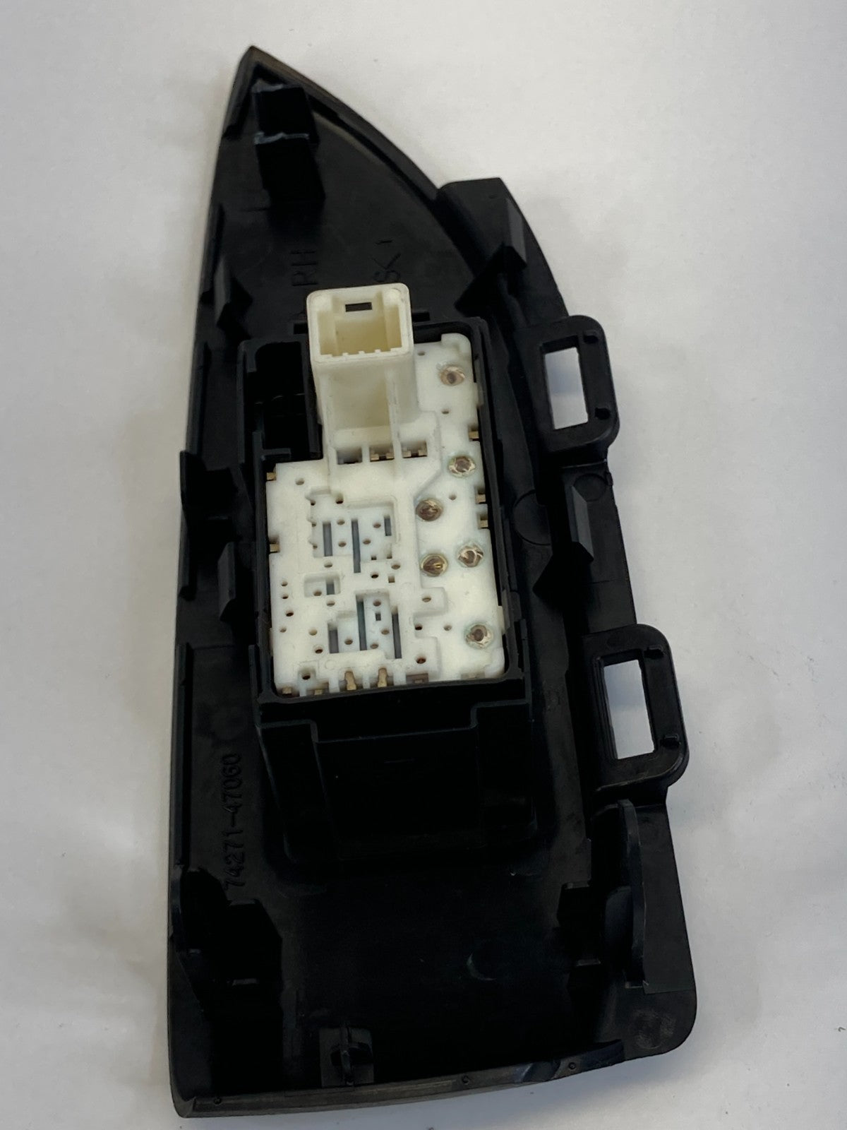 10-15 Toyota Prius Rear Right Door Window Switch W/Trim Bezel 74271-47060 OEM
