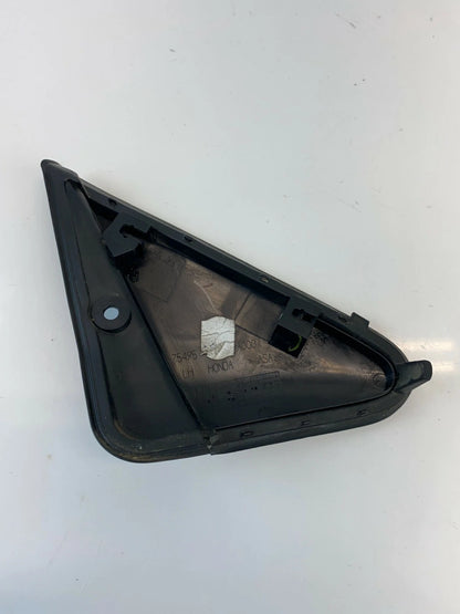 03-08 HONDA PILOT FRONT LEFT DOOR MIRROR PILLAR CORNER COVER MOLDING 75495-S9V-A