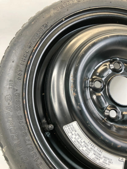 2002-2006 ACURA RSX SPARE TIRE WHEEL RIM COMPACT DONUT T135/70/D15 OEM