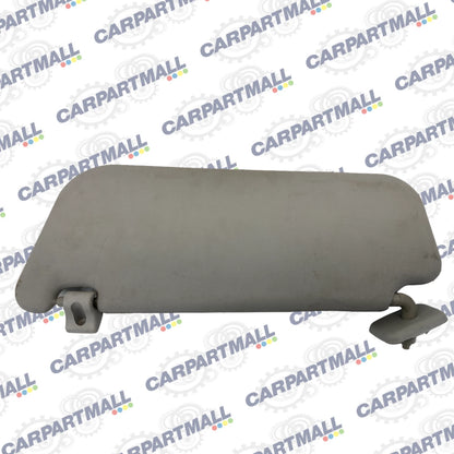 2010-2013 KIA SOUL WITHOUT SUNROOF DRIVER LEFT SUNVISOR SUN VISOR GREY LH