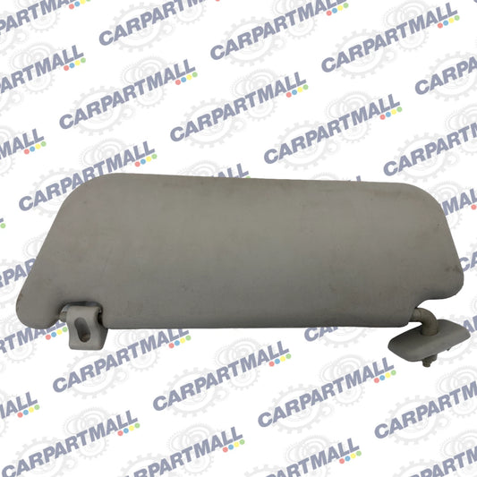 2010-2013 KIA SOUL WITHOUT SUNROOF DRIVER LEFT SUNVISOR SUN VISOR GREY LH
