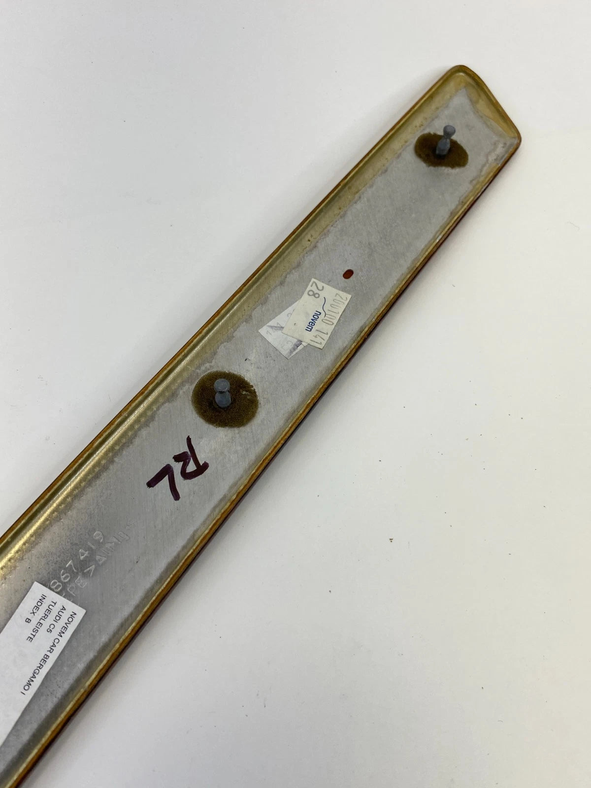 1998-2004 AUDI A6 QUATTRO REAR LEFT BACK SIDE DOOR TRIM MOLDING BEZEL 4B0867419