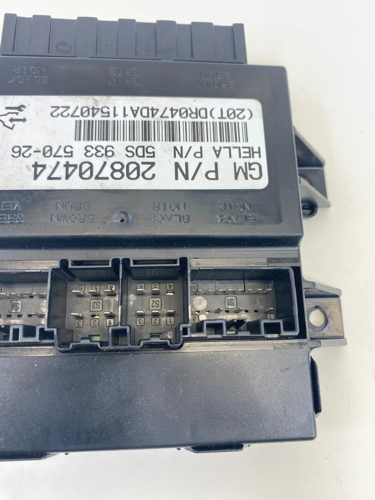 2011 11 Buick Enclave Front Seat Memory Control Module 20870474 OEM