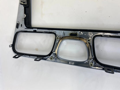 2011-2014 CHRYSLER 200 CENTER DASH RADIO CLOCK & HAZARD SWITCH BEZEL TRIM OEM