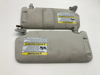 2010-2014 Subaru Outback Legacy Sunvisor Sun Visor t Set Left & Right w/ Clips
