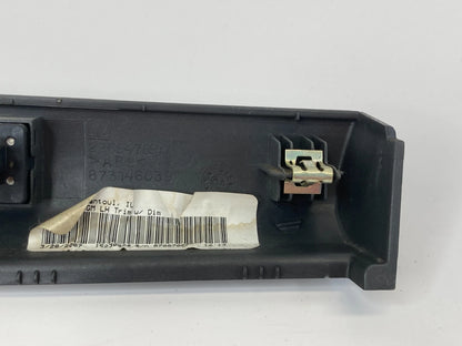 2005-2010 CHEVROLET COBALT DASH LEFT SIDE DIMMER SWITCH W/ TRIM BEZEL 22694789A