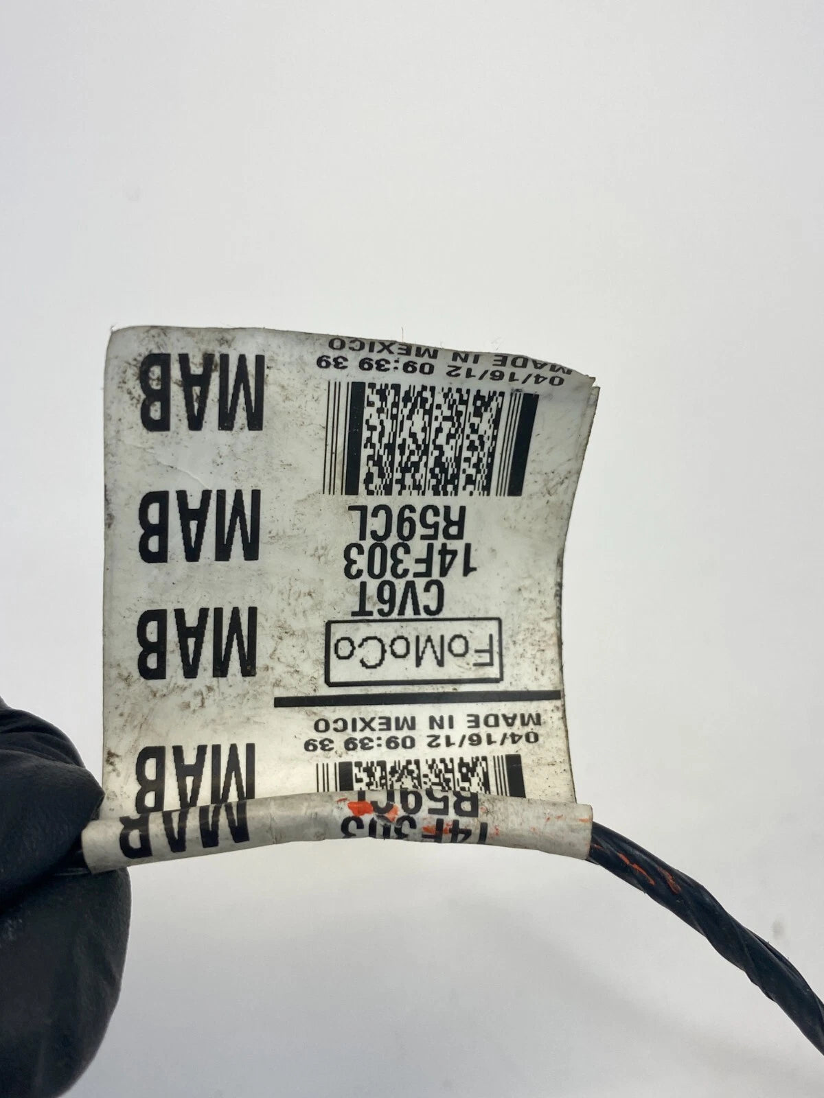 2013-2016 FORD ESCAPE REAR LEFT SIDE DOOR WIRE CABLE HARNESS CV6T-14F303R59CL