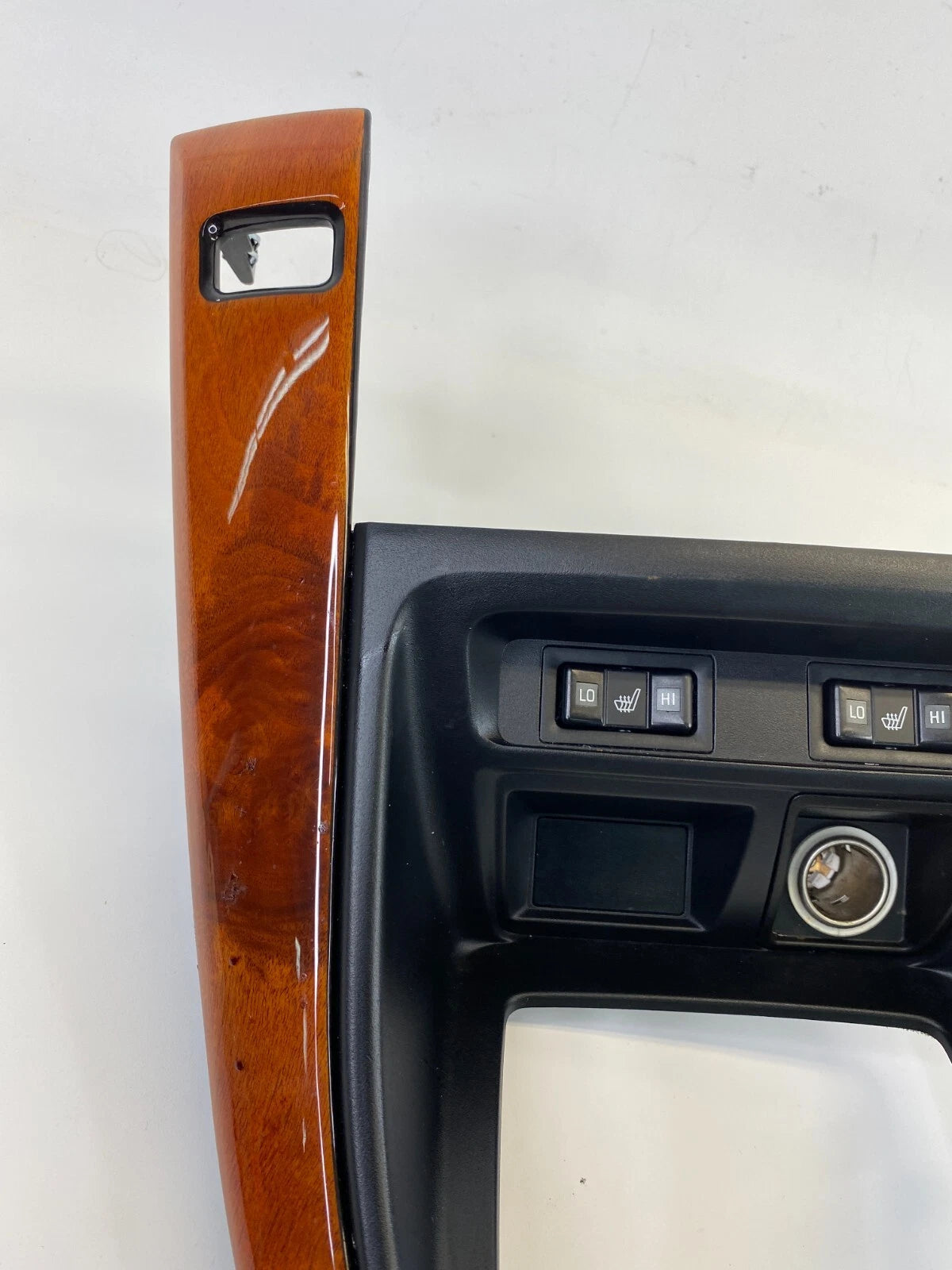 1999-2003 LEXUS RX300 LOWER CENTER WOOD SHIFTER BEZEL TRIM SURROUND 55539-32010