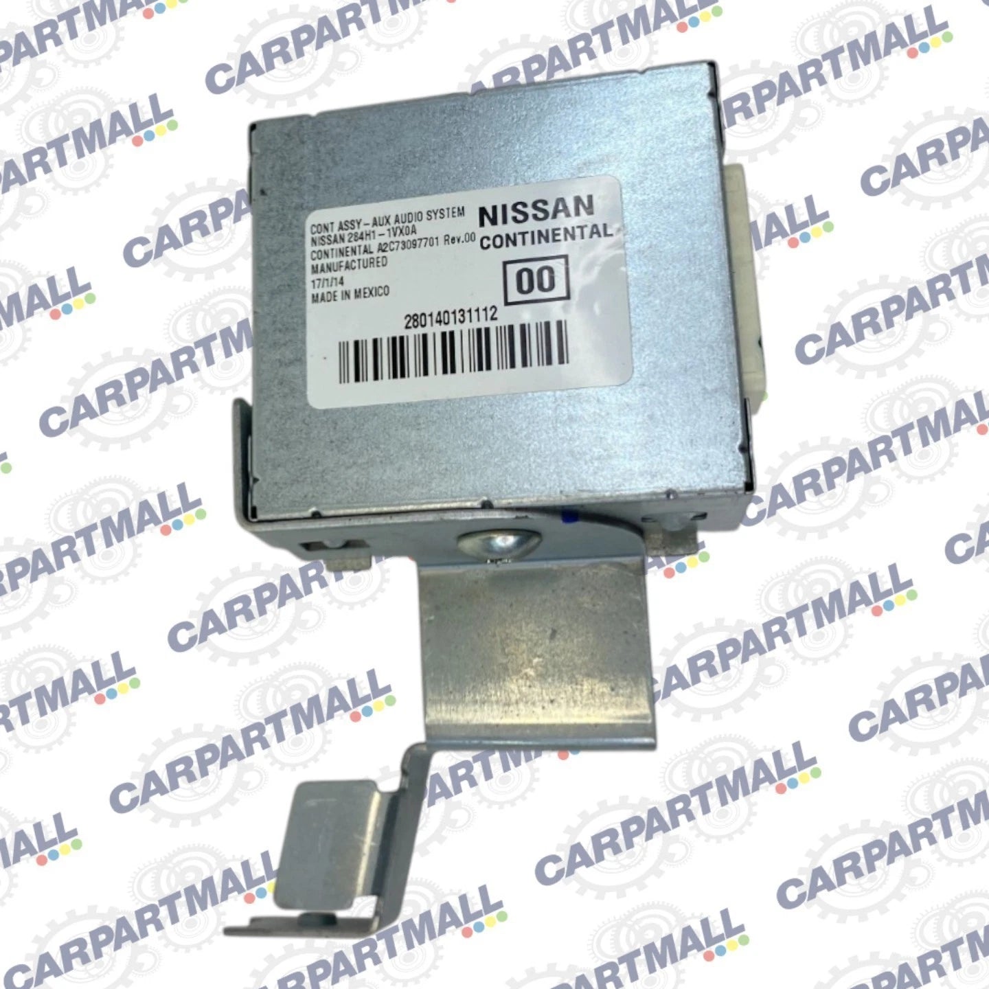 2014 2015 NISSAN ROGUE SELECT S USB AUX INTERFACE ADAPTER UNIT OEM 284H1-1VX0A