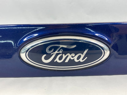 12 13 14 Ford Focus Sedan Rear Trunk Deck Lid Molding Finish Panel w Emblem Blue