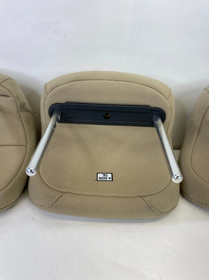 2012-2014 HYUNDAI ACCENT SEDAN REAR SEATS HEADREST HEAD REST SET OF 3 CLOTH OEM