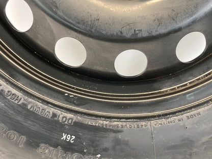 2012-2015 VOLKSWAGEN PASSAT SEDAN 4-DR EMERGENCY INFLATABLE SPARE TIRE 135/90D16