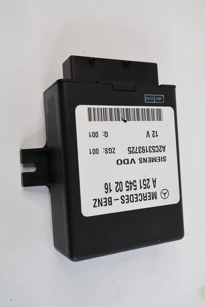 2006-2012 MERCEDES R350 REAR AIR SUSPENSION AIRMATIC CONTROL MODULE 2515450216