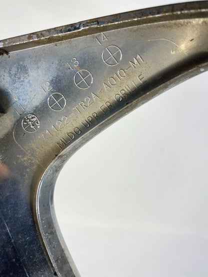 2012 HONDA CIVIC HYBRID FR BUMPER GRILL GRILLE TRIM MOLDING CHROME 71122TR2AA010