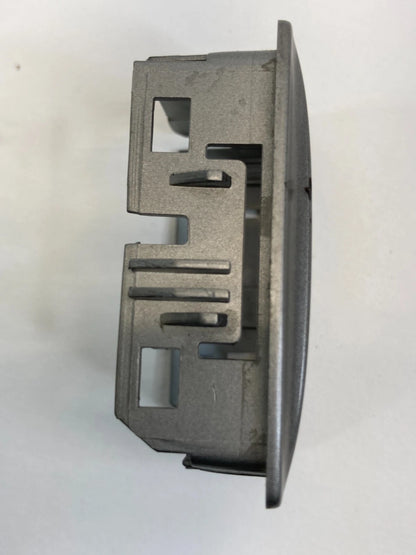 2009-2011 JAGUAR XF FRONT SEAT MEMORY CONTROL SWITCH BEZEL COVER SILVER OEM