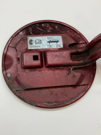 04-07 FORD FREESTAR FUEL FILLER GAS TANK DOOR LID COVER MATADOR RED METALLIC OEM