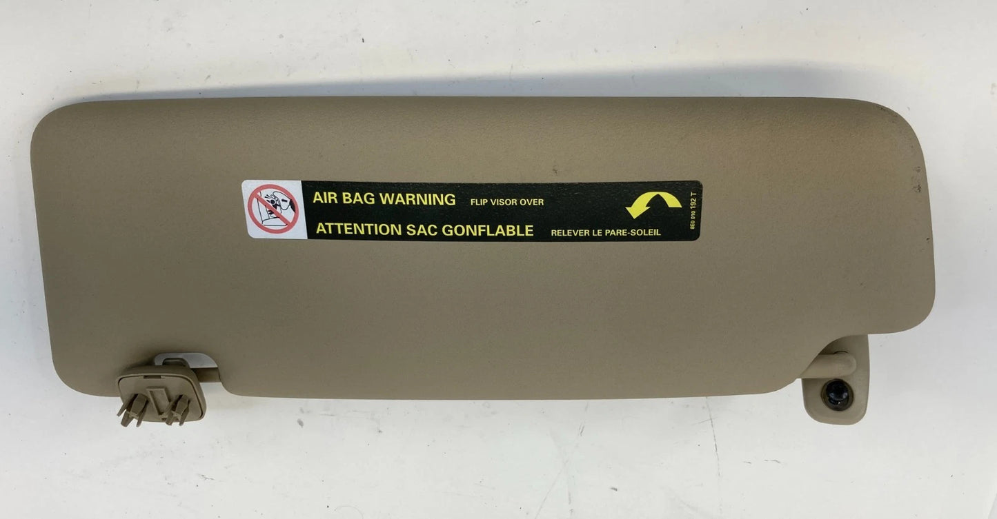 05-08 AUDI A4 QUATTRO FRONT RIGHT RH PASSENGER SIDE SUNVISOR SUN VISOR SHADE OEM