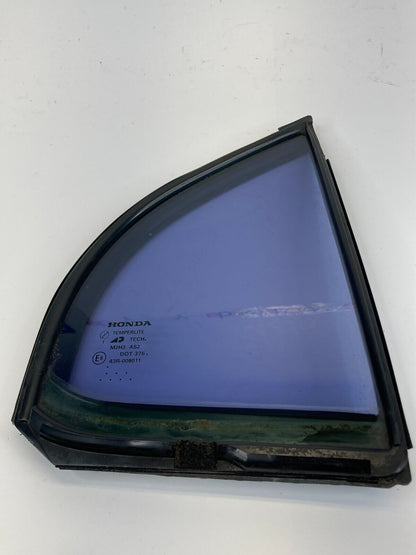 99-03 Acura TL Rear Right Passenger Side Door Window Quarter Glass 43R-008011