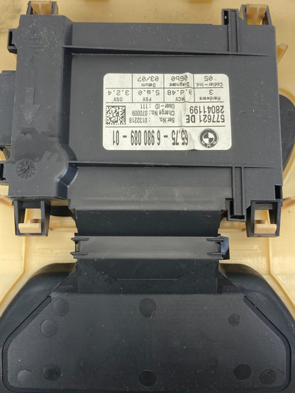 2004-2007 BMW 525i Ultra Sonic Alarm Sensor Control Module w/ Cover 6575-6980089
