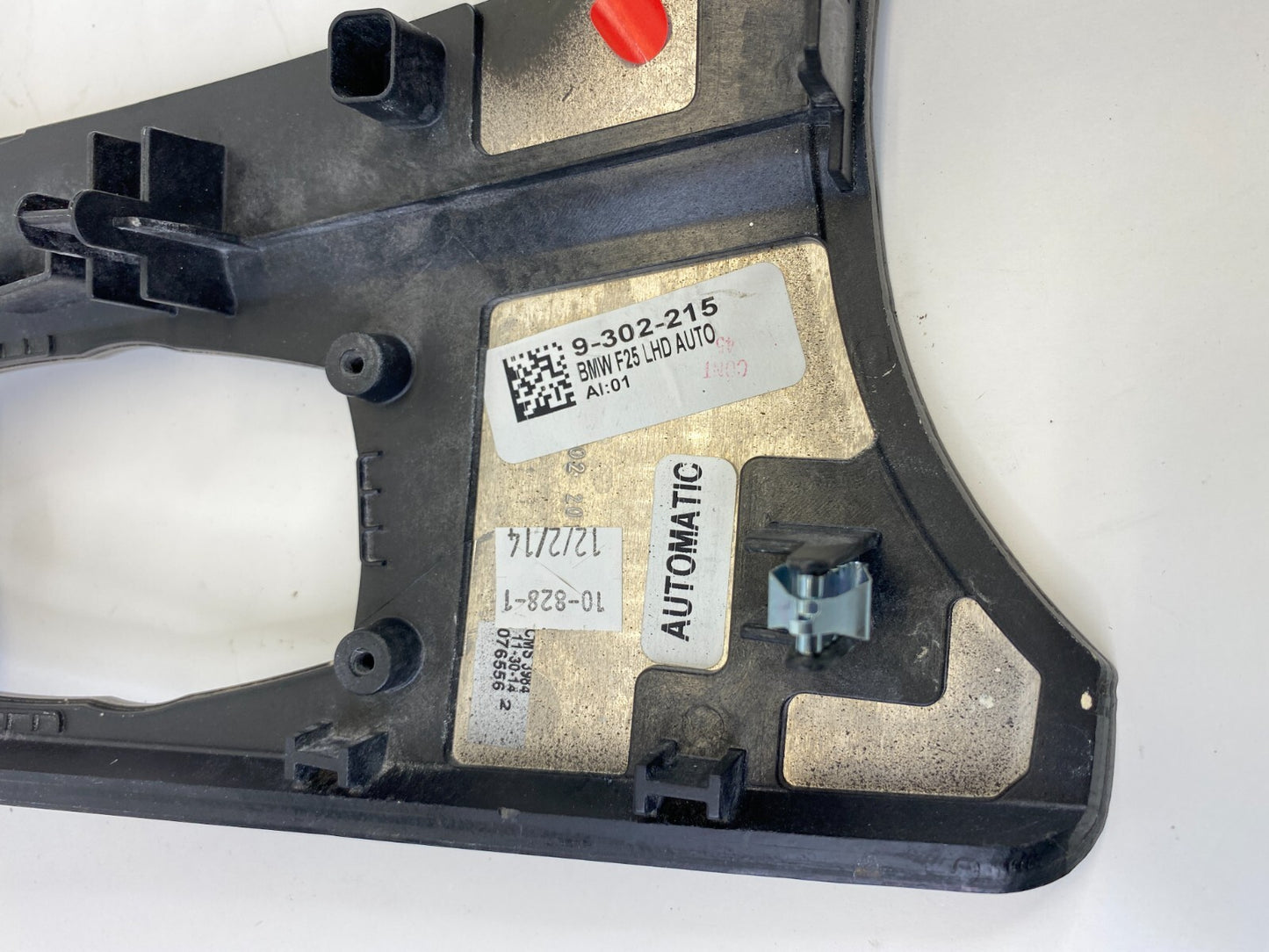 2015-2017 BMW X3 Center Console Shift Shifter Bezel Cover Trim Molding Panel OEM