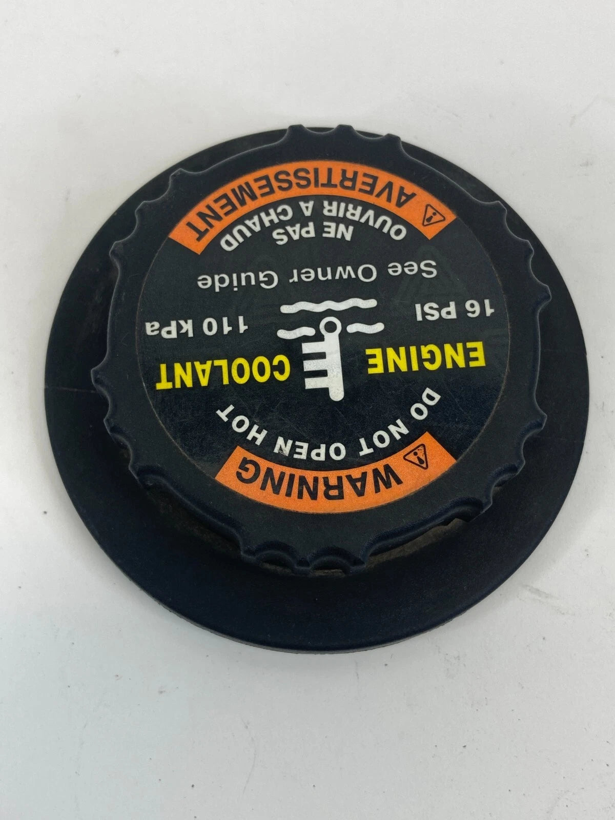 1993-2011 LINCOLN TOWN CAR 4.6L ENGINE RADIATOR COOLANT RESERVOIR TANK CAP LID