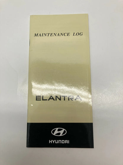 2006 HYUNDAI ELANTRA OWNER'S MANUAL HANDBOOK SUPPLEMENT & WARRANTY INFORMATION