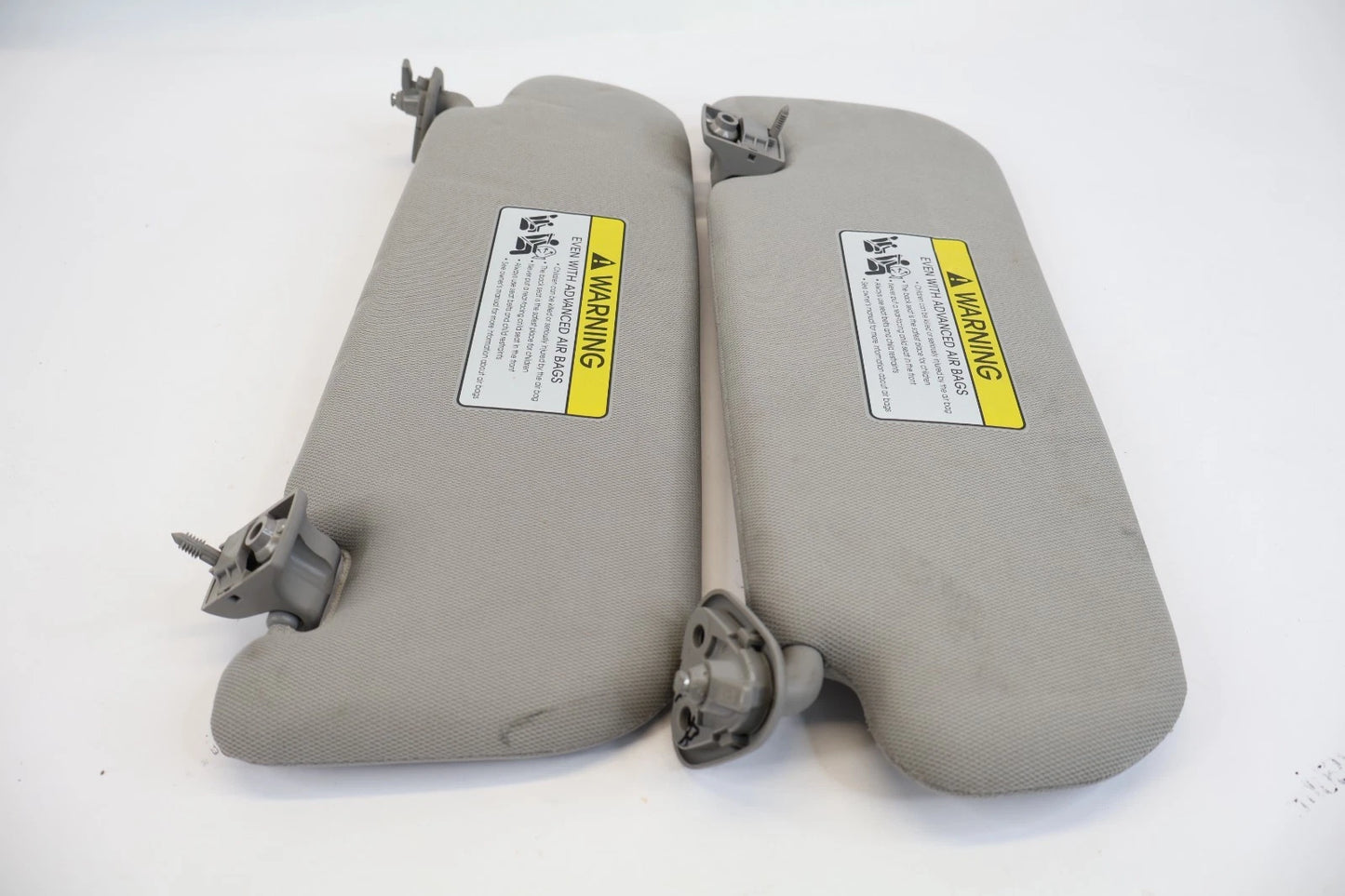 2011-2016 KIA OPTIMA ROOF LH & RH SUNVISOR SUN VISOR SHADE PAIR SET W MIRROR OEM