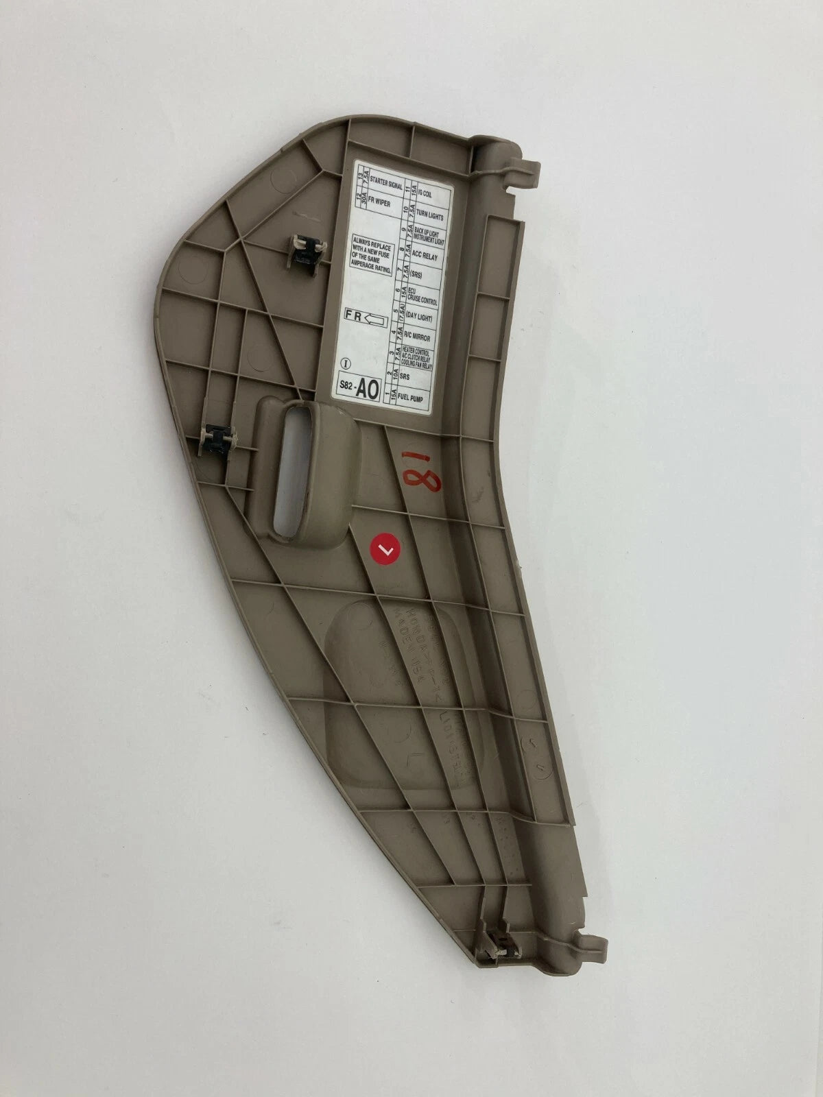 1998 1999 2000 2001 2002 HONDA ACCORD LEFT DRIVER SIDE DASH END CAP COVER TRIM