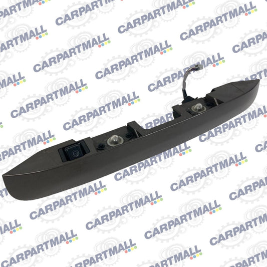 08-17 BUICK ENCLAVE TRUNK LID FINISH GARNISH PANEL MOLDING BEZEL W/ CAMERA OEM