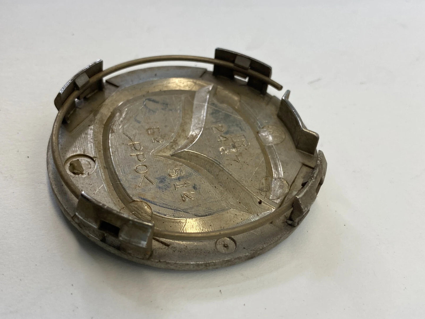 MAZDA WHEEL CENTER CAP RIM HUB CAP CHROME SILVER HUBCAP E2512 2477 OEM