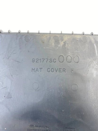 2009 2010 SUBARU FORESTER CENTER CONSOLE RUBBER LINER MAT INSERT COVER 92177SC