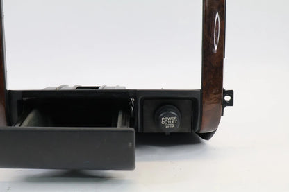 2003-2005 HONDA PILOT LOWER CENTER DASH TRIM BEZEL W/ POWER OUTLET ASHTRAY OEM