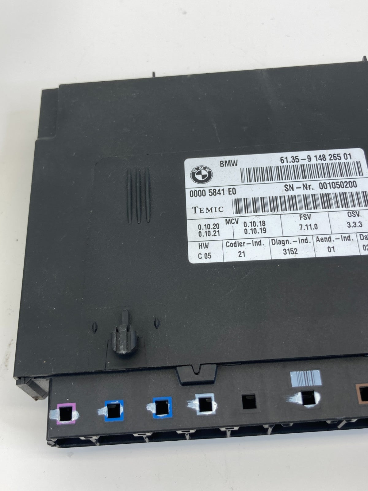 2007 2008 BMW 328xi Front Side Seat Computer Control Module Unit 6135914826501