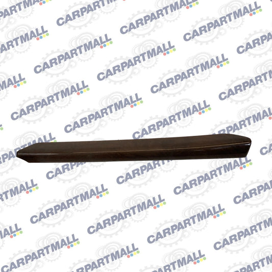 2012-2016 MERCEDES-BENZ E350 LEFT CENTER CONSOLE COVER TRIM BEZEL WOODGRAIN