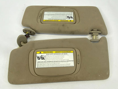 2007-2009 LEXUS RX350 04-06 RX330 ROOF LEFT & RIGHT SUNVISOR SUN VISOR SET OEM