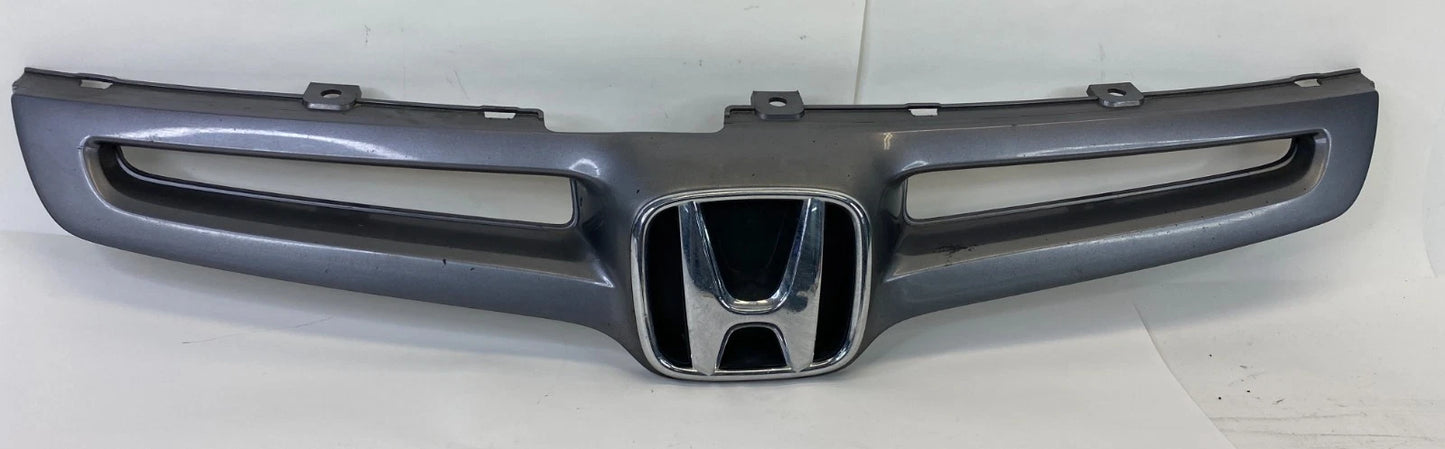03-05 HONDA ACCORD FRONT UPPER BUMPER GRILL GRILLE W/ EMBLEM 71120-SDA OEM