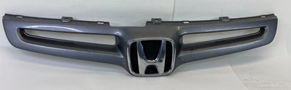 03-05 HONDA ACCORD FRONT UPPER BUMPER GRILL GRILLE W/ EMBLEM 71120-SDA OEM