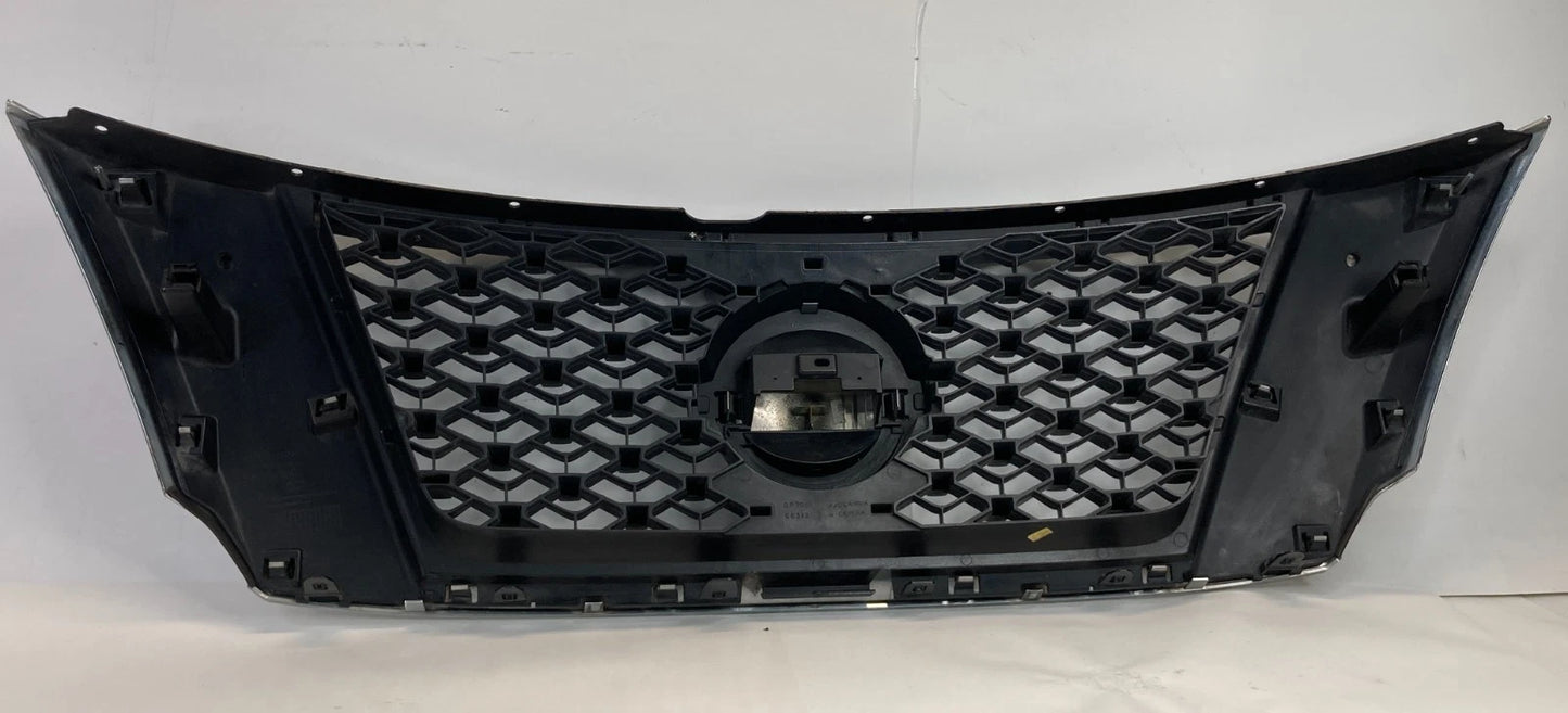 2013-2016 Nissan Pathfinder Front Upper Grill Grille W/O Camera 62310-3KN0A OEM