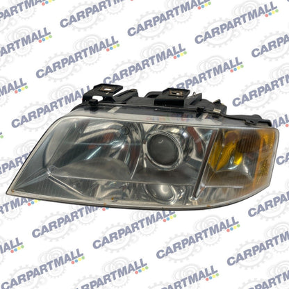 2000 2001 Audi A6 Quattro Front Left Driver Headlight Headlamp Lamp Halogen OEM